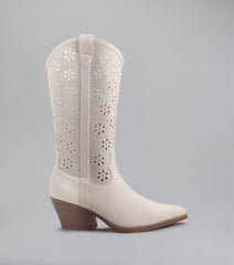 Show Stopper Floral Cut Cowboy Boots
