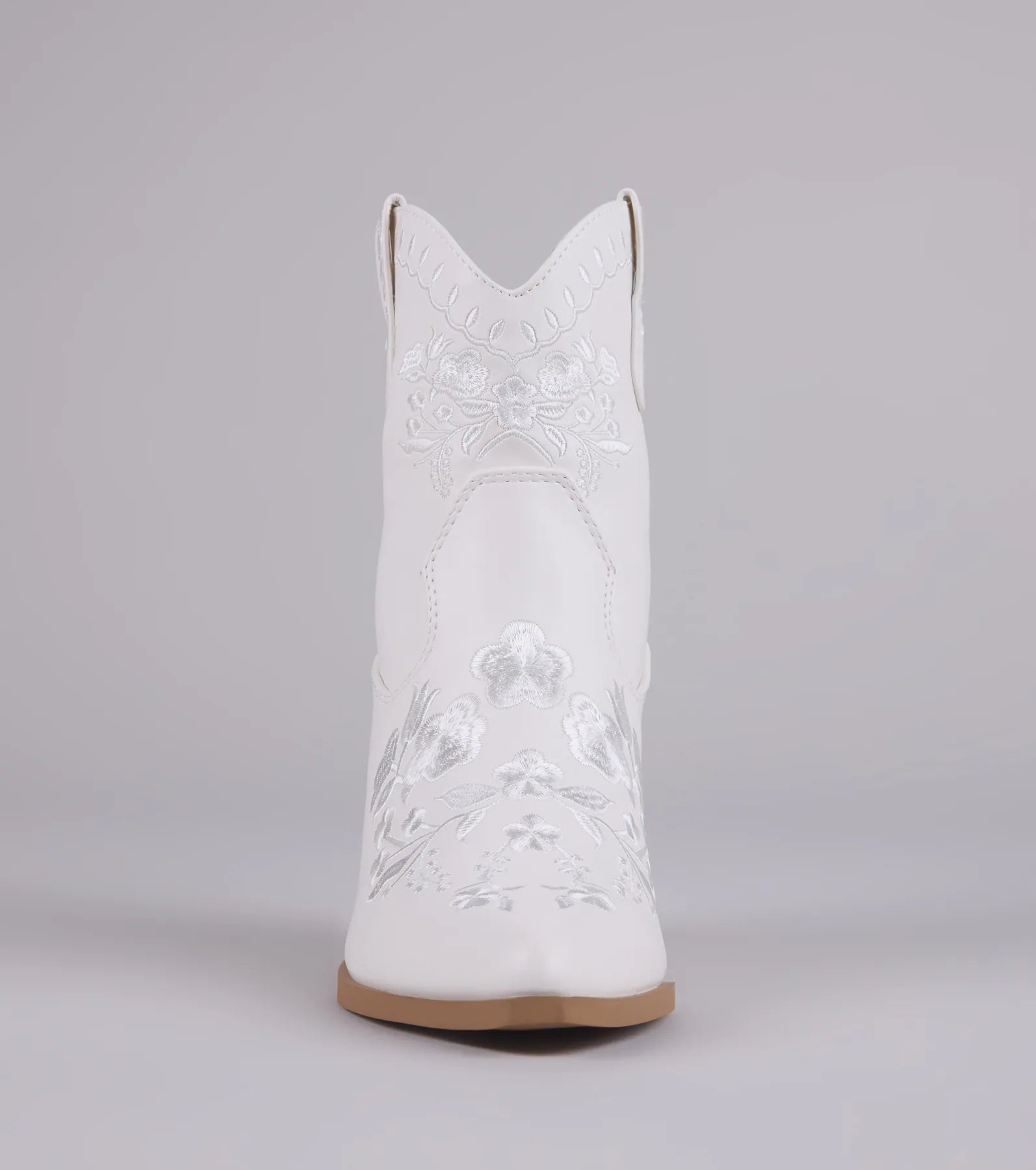 Full Bloom Floral Cowboy Booties
