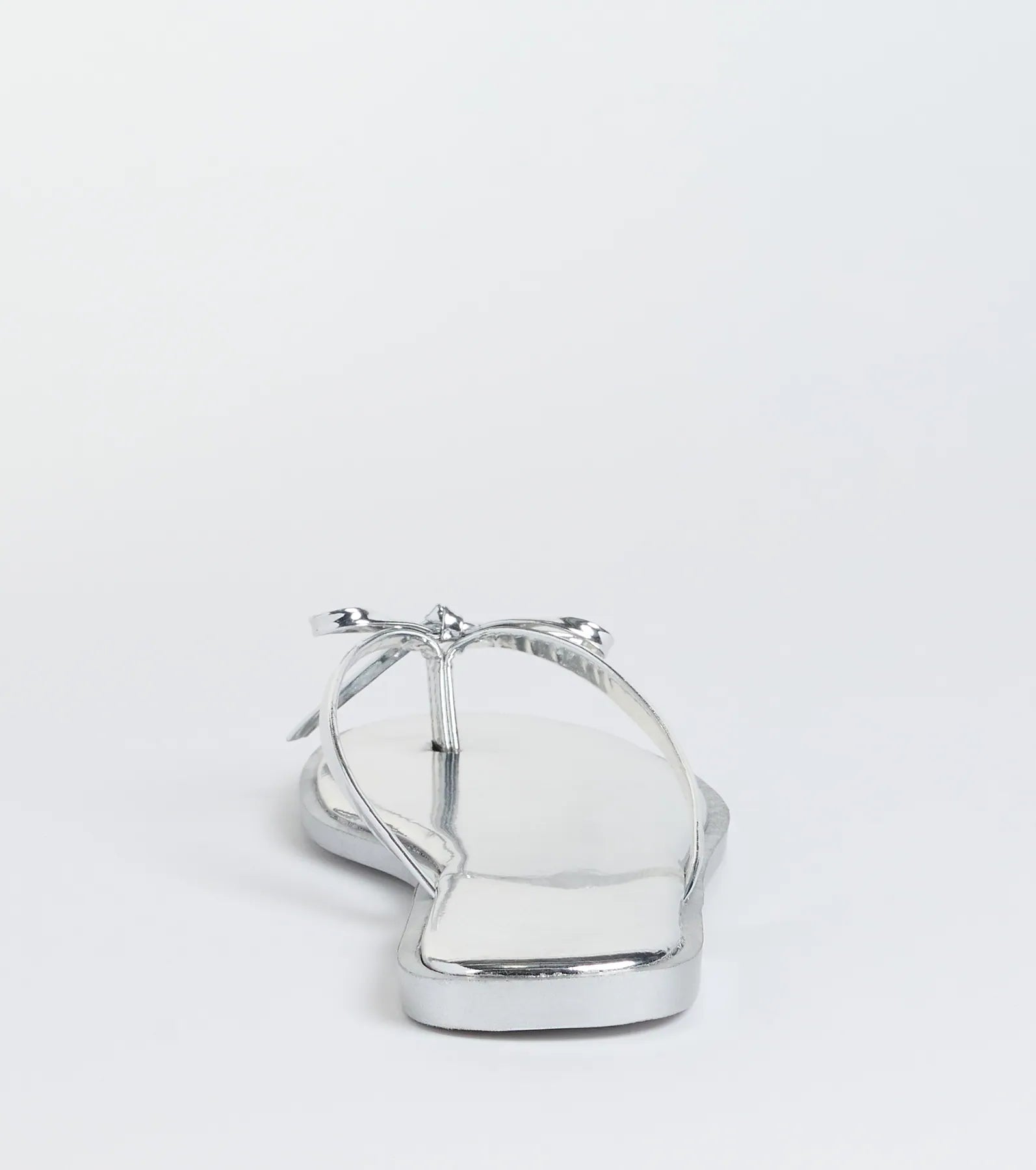 Dainty Looks Bow Thong Sandals