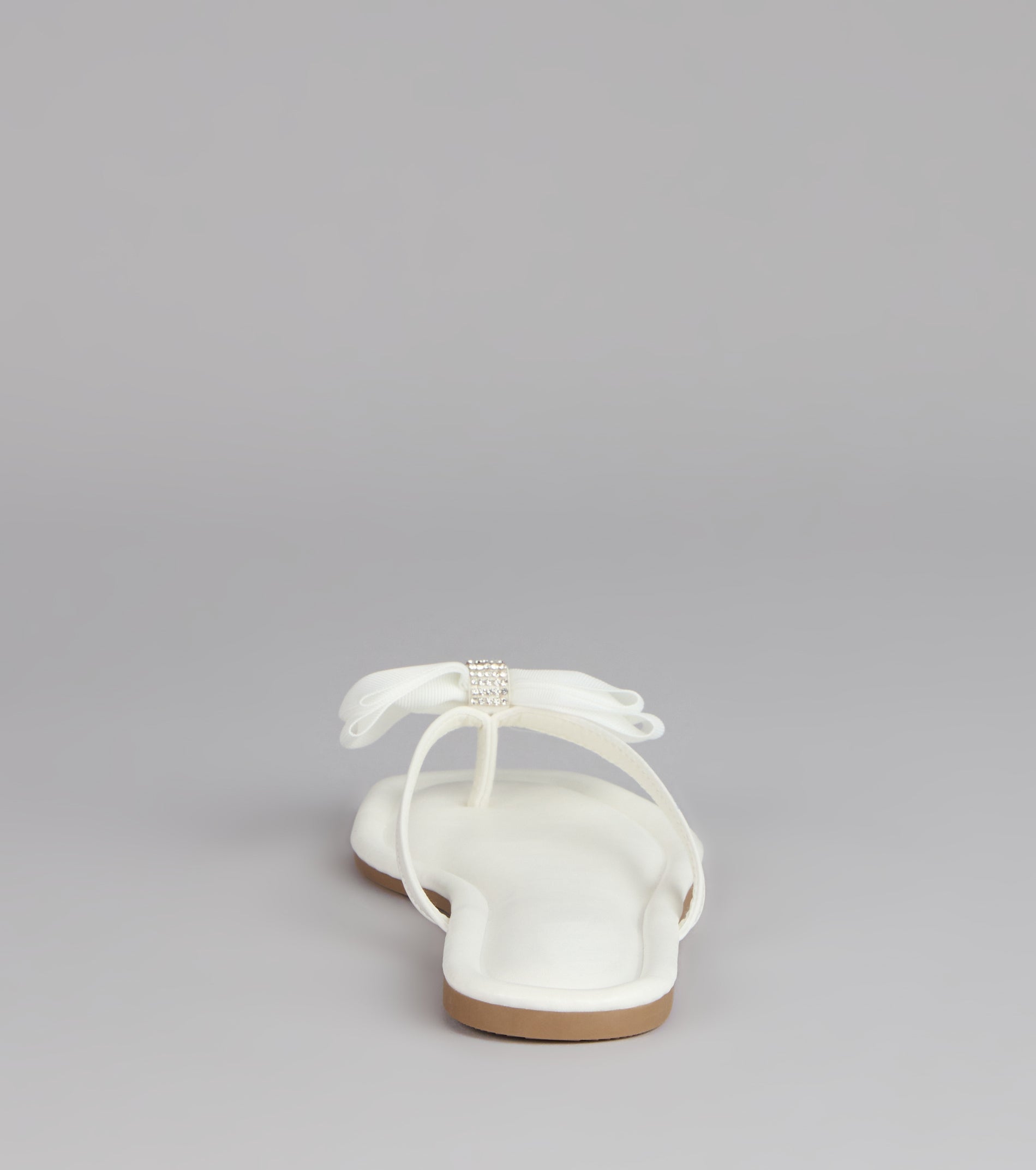 Sweet Steps Bow Thong Sandals