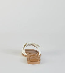 Such A Delight Bow Flat Sandals