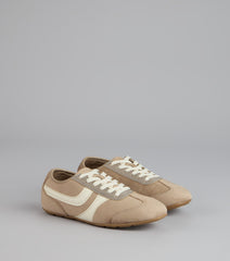 Street Stride Micro Suede Sneakers