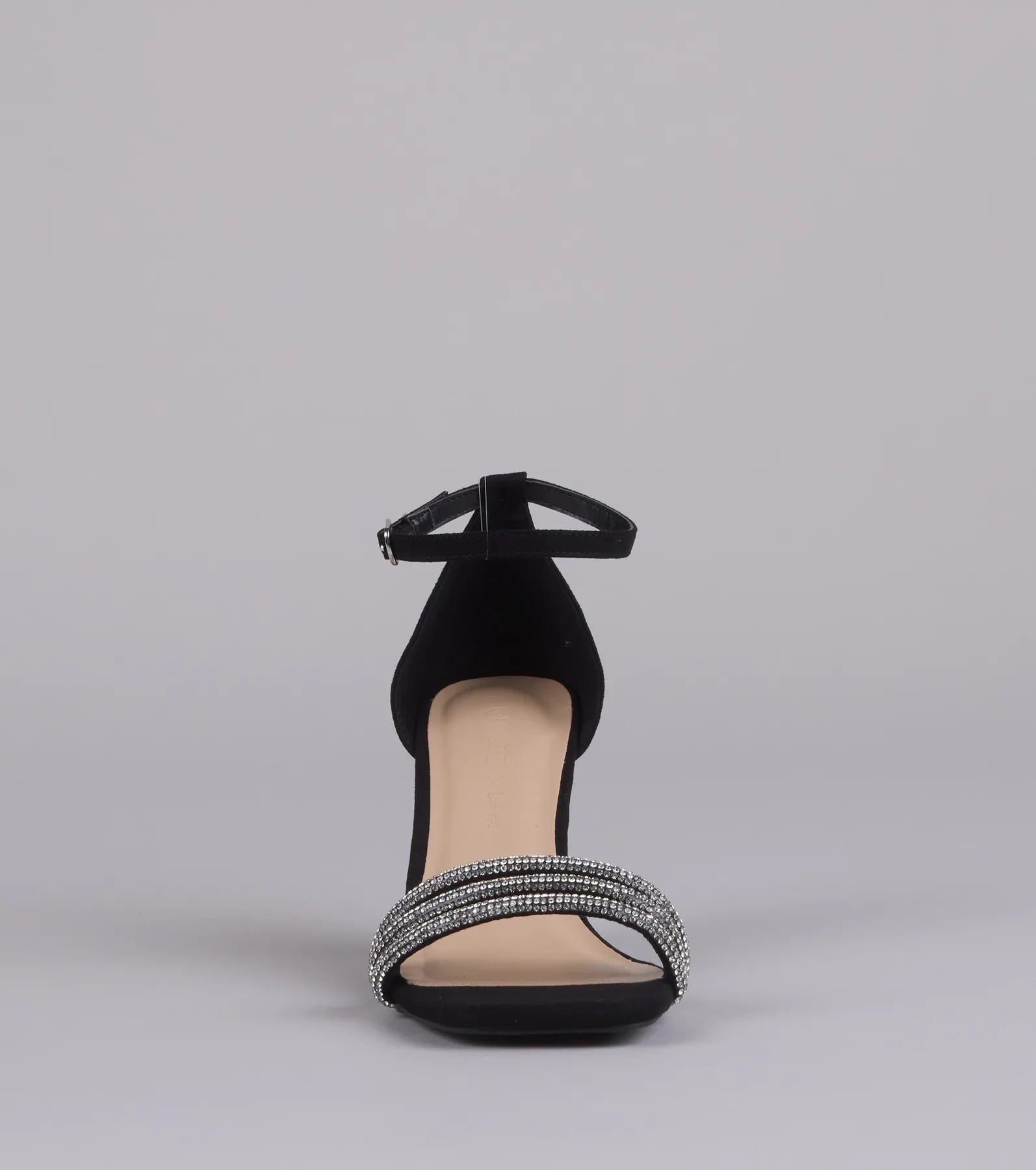 Pretty Little Sparkle Rhinestone Wedge Heels