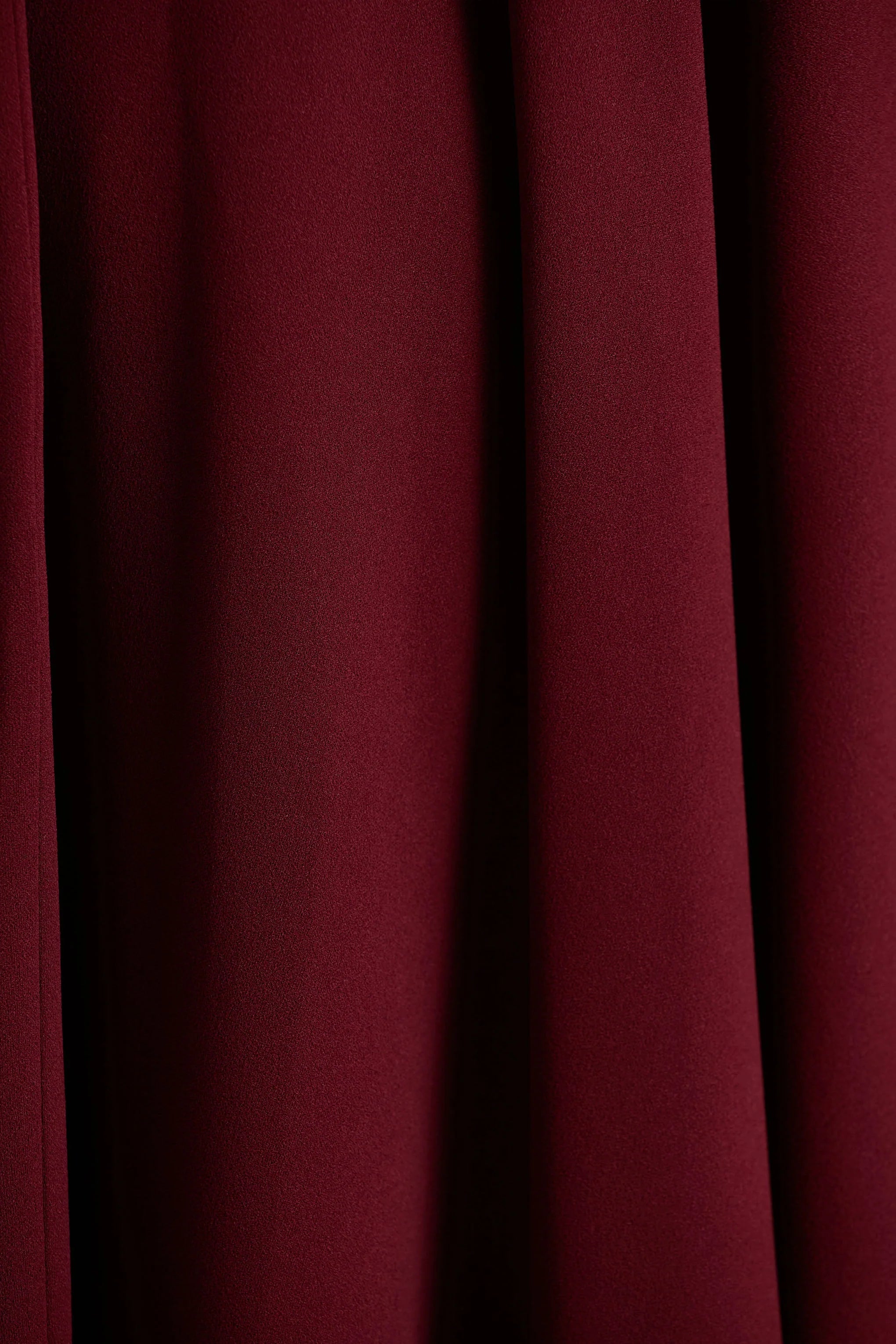 Scarlett | Burgundy Square-Neck Maxi Dress