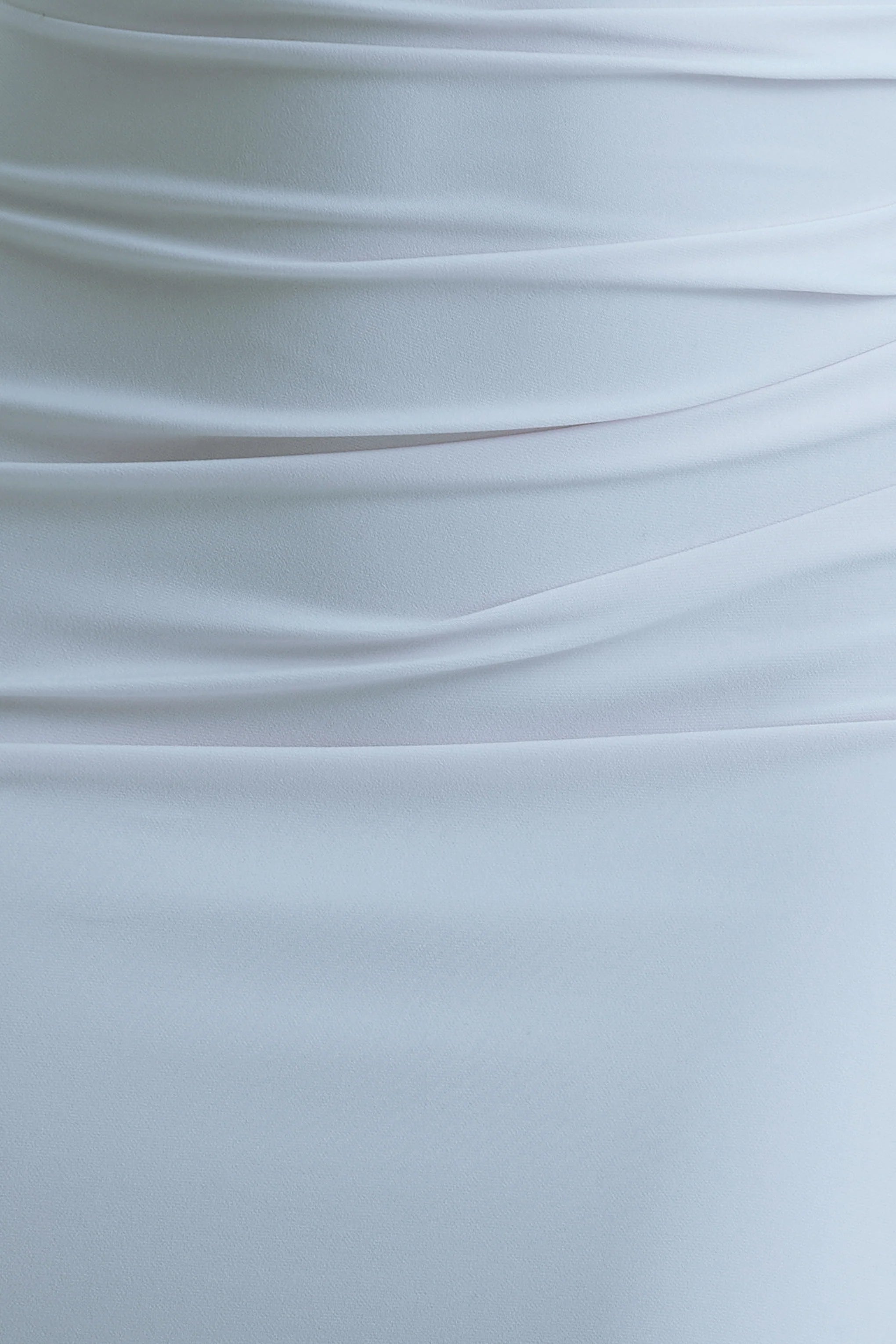 Dressing Up | Powder Blue One Shoulder Maxi Dress With Open Back Detail